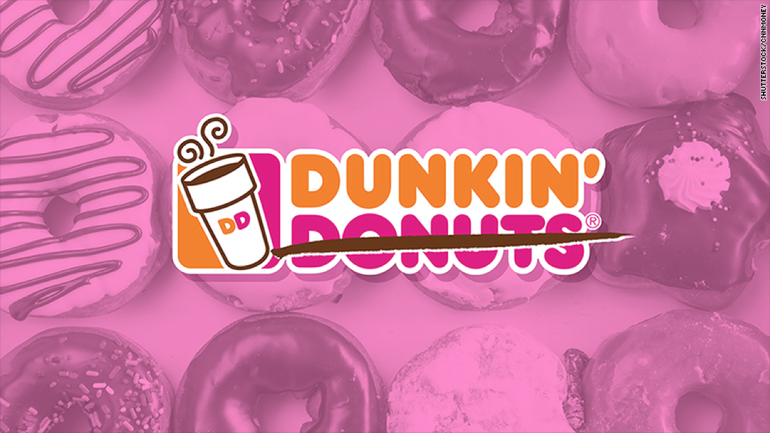 thương hiệu Dunkin’ Donuts nay đã đổi thành Dunkin